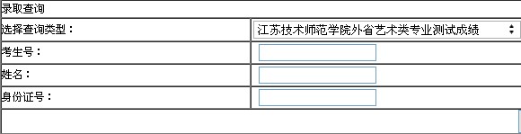 江苏技术师范学院2012年外省艺术类专业校考成绩查询.jpg